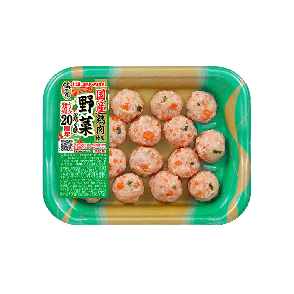 鍋三昧　レギュラー（16粒） 国産鶏肉使用　生つくね　野菜