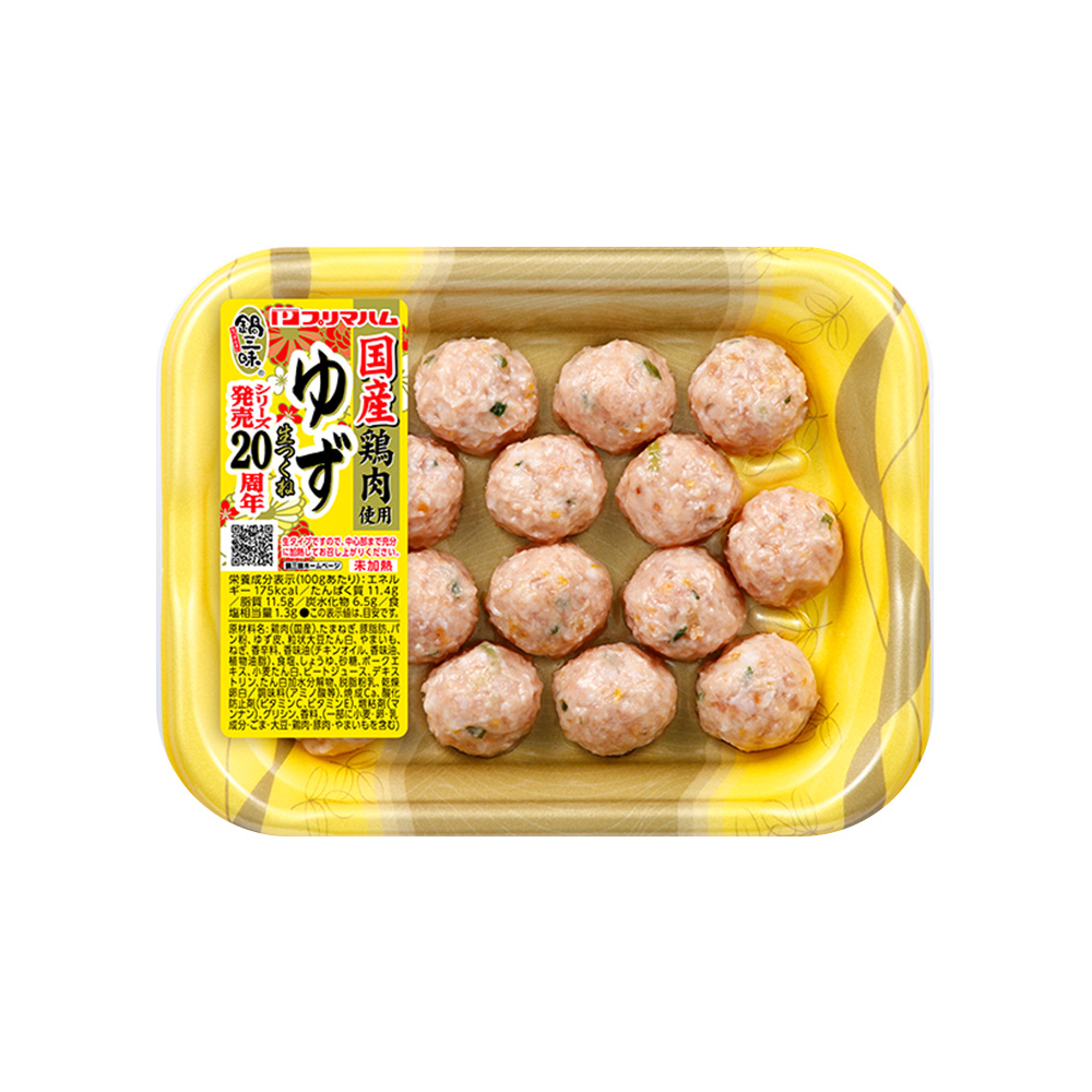 鍋三昧　レギュラー（16粒） 国産鶏肉使用　生つくね　ゆず