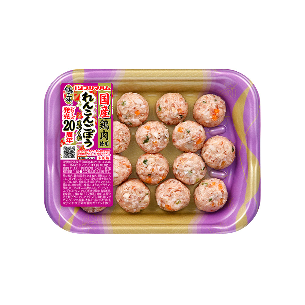 鍋三昧　レギュラー（16粒） 国産鶏肉使用　生つくね　れんこんごぼう