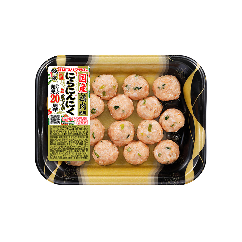 鍋三昧　レギュラー（16粒） 国産鶏肉使用　生つくね　にらにんにく