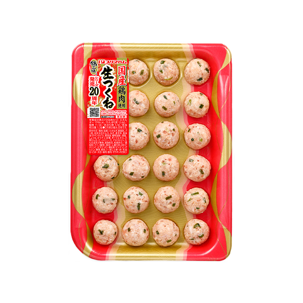鍋三昧　大型パック（24粒） 国産鶏肉使用　生つくね（プレーン）