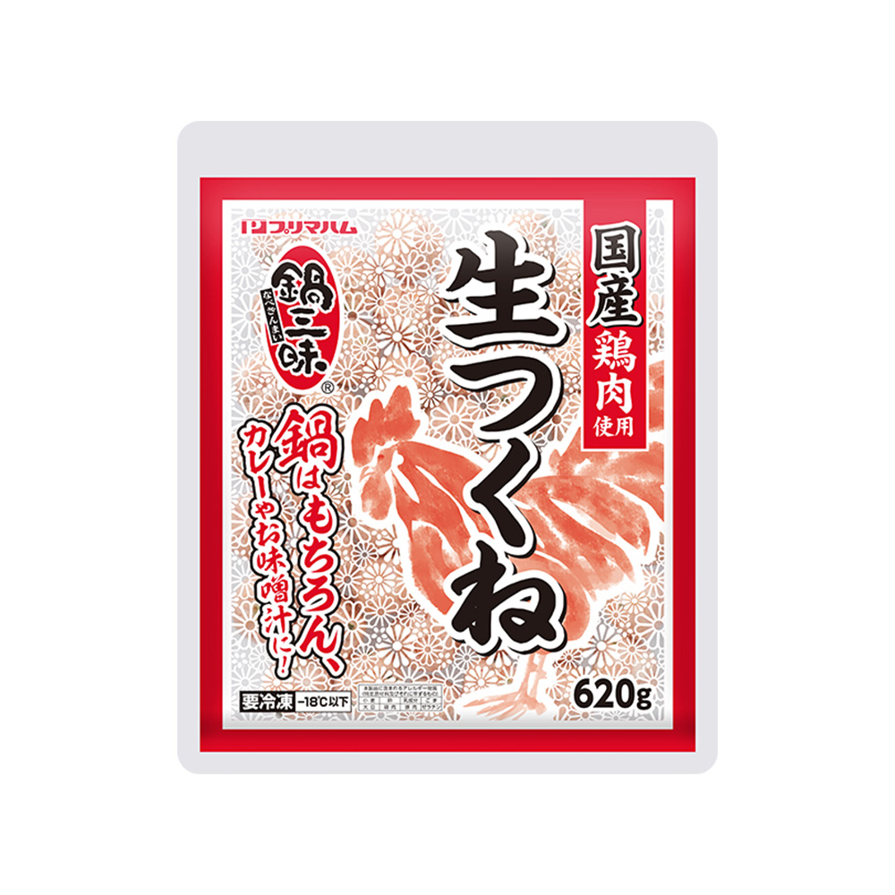 鍋三昧　冷凍 国産鶏肉使用　生つくね（プレーン）
