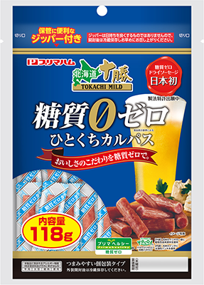 糖質ゼロ ひとくちカルパス