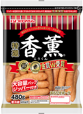 香薫&reg; あらびきポークウインナー（480g）