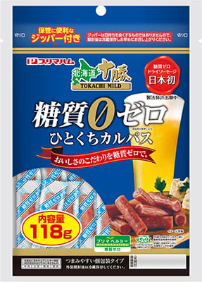 糖質ゼロ ひとくちカルパス