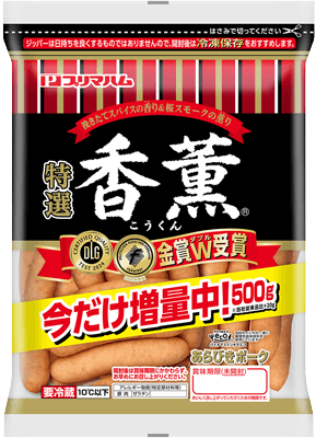 香薫&reg; あらびきポークウインナー（500g）