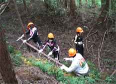 『森づくり活動2011年』秩父の山での植林活動