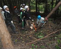 『森づくり活動2011年』秩父の山での植林活動