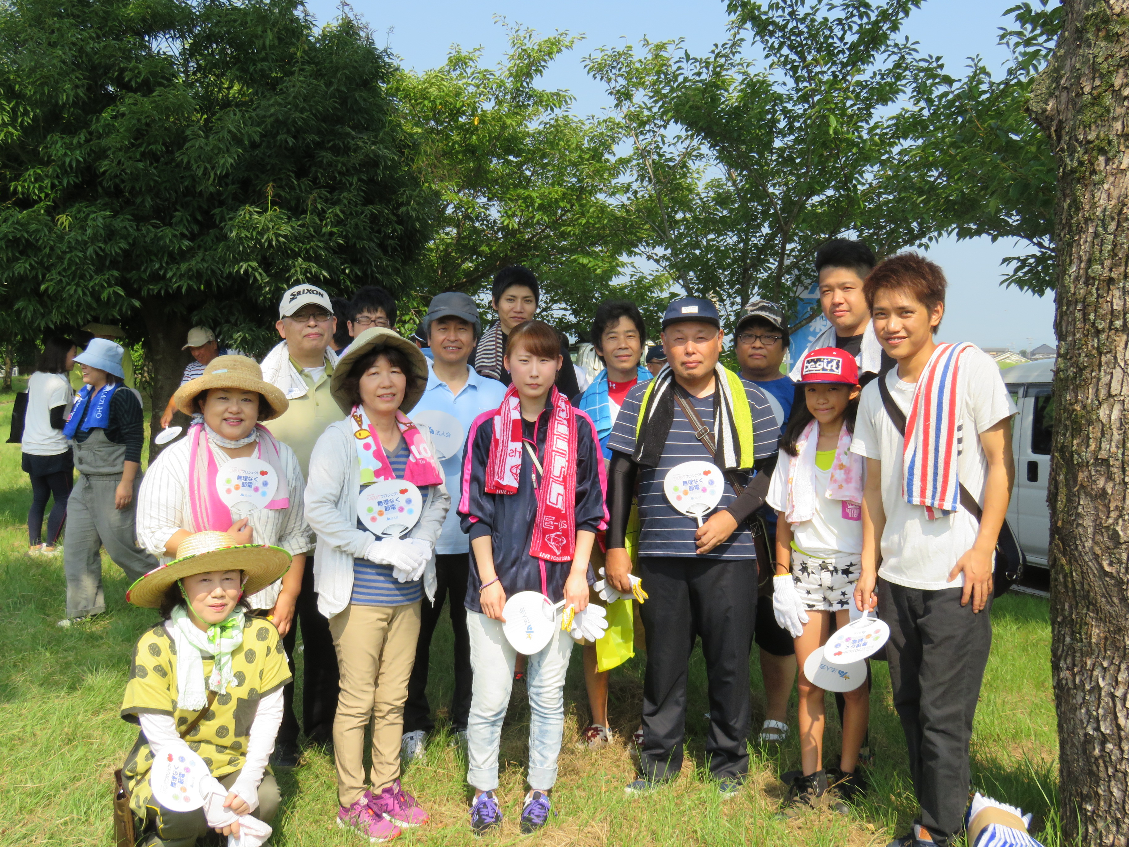 「菊池川流域クリーンリバー作戦」に参加（熊本プリマ）