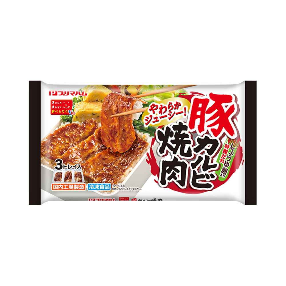 豚カルビ焼肉 しょうゆ麹入り特製だれ