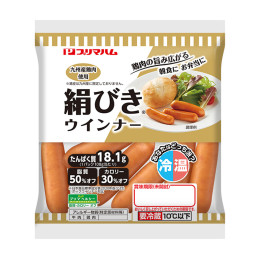 九州産鶏肉使用　 絹びき®ウインナー