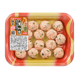 鍋三昧&reg;<br>国産鶏肉・あい鴨肉使用 生つくね　 あい鴨肉入り