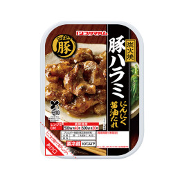 つまみ豚 炭火焼　豚ハラミ<br>にんにく醤油たれ