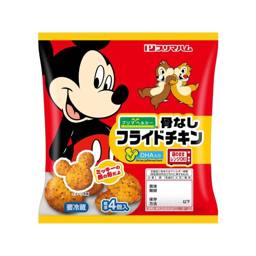 プリマハム 商品情報 ディズニー骨なしフライドチキン