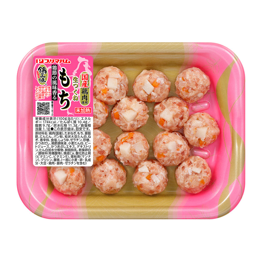  鍋三昧®<br>国産鶏肉使用　生つくね　もち