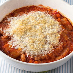 ベーコンと白いんげん豆のカスレ風煮込み