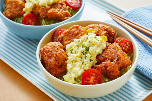 ボリューム満点チキン南蛮丼