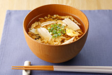 サラダチキンのかき玉スープ