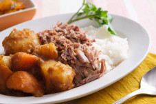 ハンパない肉感！プルドポーク＆簡単煮込みカレー