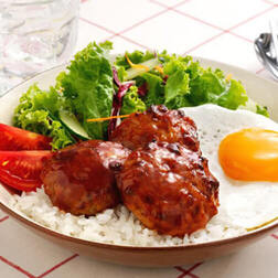 ハンバーグ丼