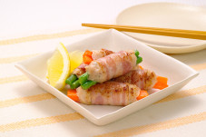 野菜のつくねベーコン巻