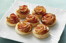 ロースハムの薔薇アップルパイ