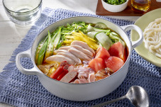 夏野菜の元気冷やし鍋