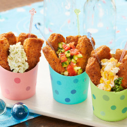 トッピングいろいろスパイシースティック