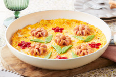 香薫フラワーのオープンオムレツ