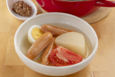 香薫ウインナーとトマトの洋風おでん
