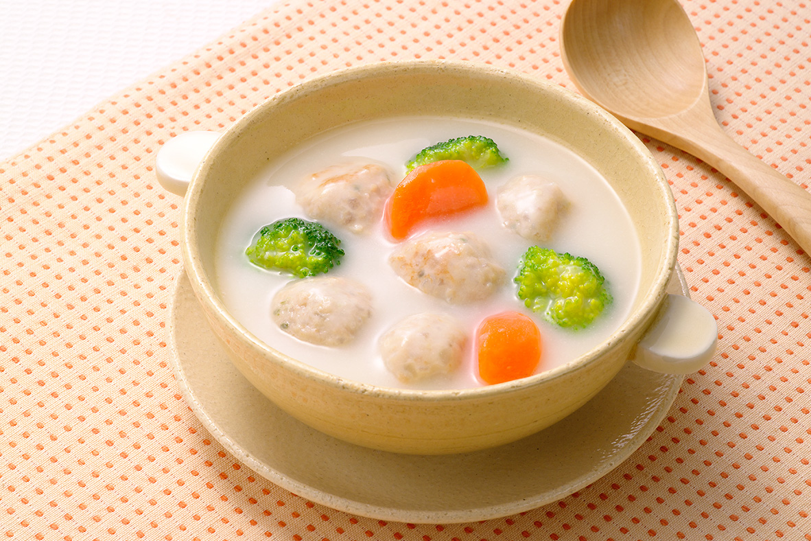 つくねのクリーム煮