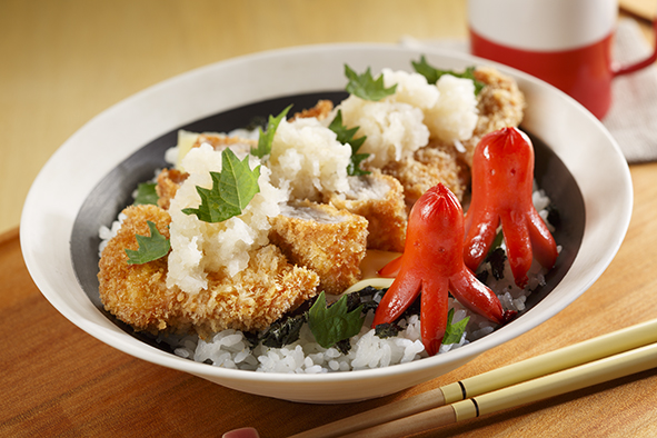 落ちずカツ丼 さらに、オクトパス！