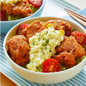 ボリューム満点チキン南蛮丼