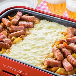 野菜もお肉もたっぷりチーズタッカルビ風