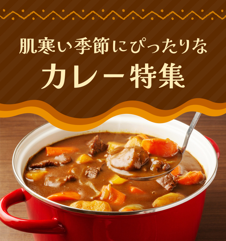 肌寒い季節にぴったりなカレー特集