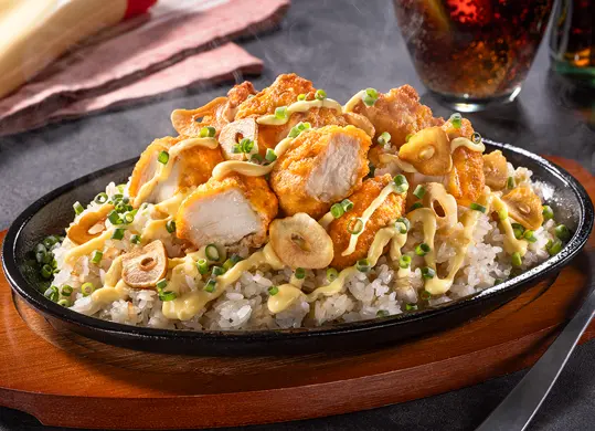 ギルティ骨なしフライドチキン　ガーリックマヨネーズ