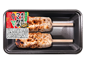 なんこつ入り 炭火焼つくね串 販売例