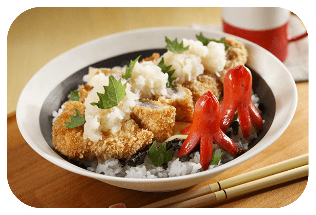 落ちずカツ丼 さらに、オクトパス！